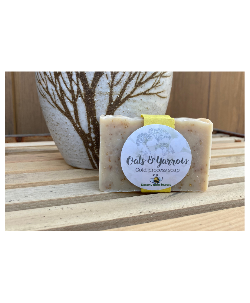 Oats and Yarrow Cold Pressed Soap