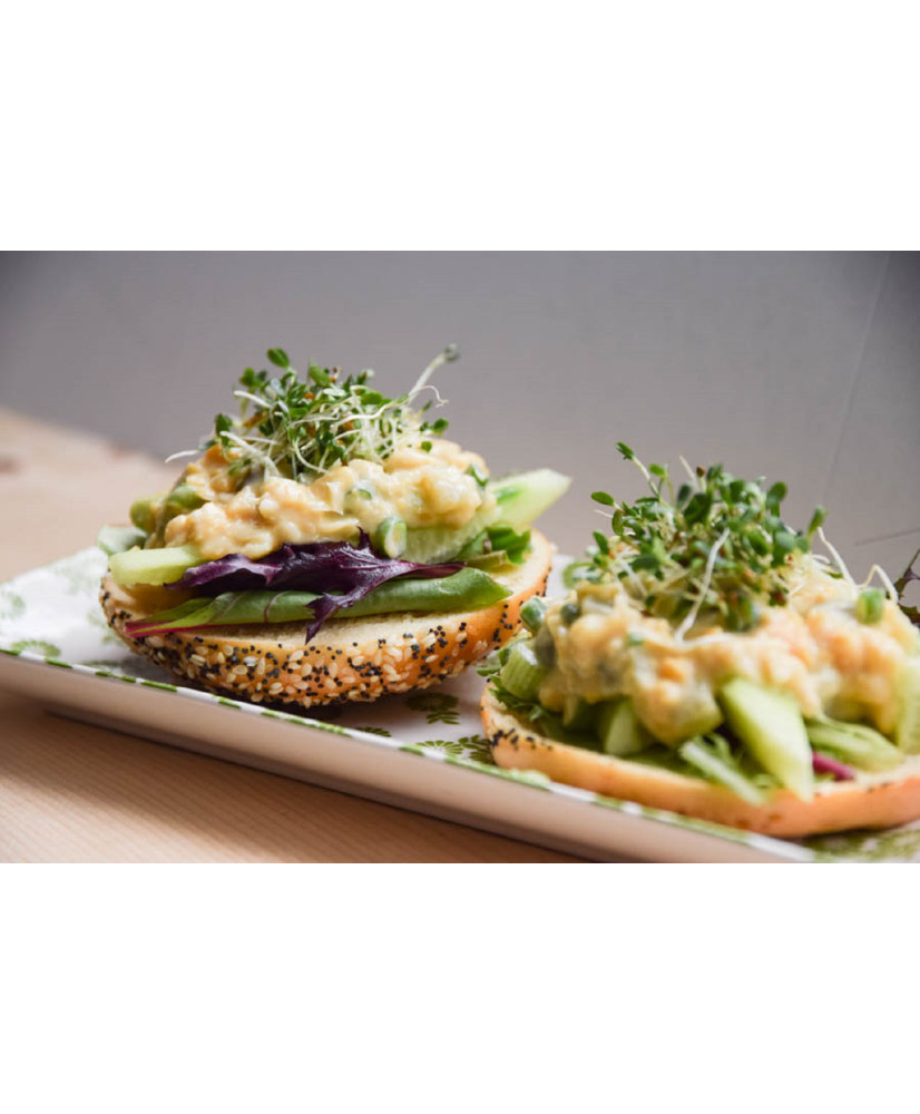 Chickpea Salad Sandwich - Vegan